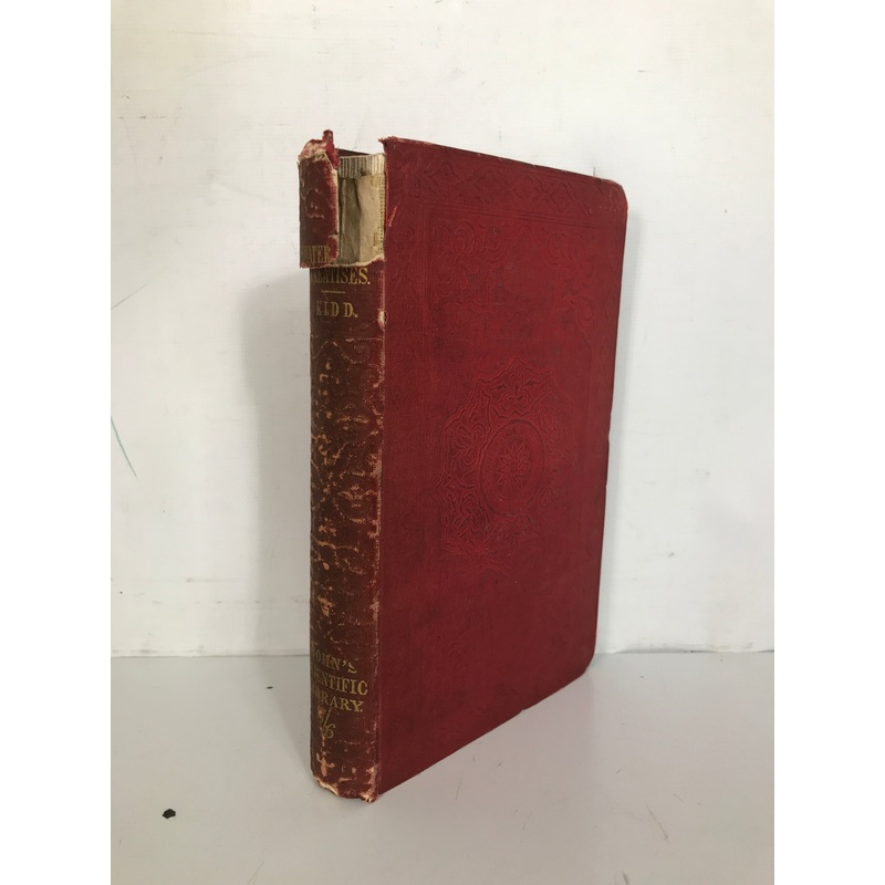 Adaptation of External Nature to the Physical Condition of Man Kidd 1852 HC