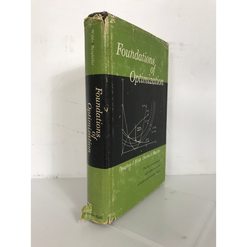 Foundations of Optimization Wilde/Beightler 1967 1st Ed HCDJ