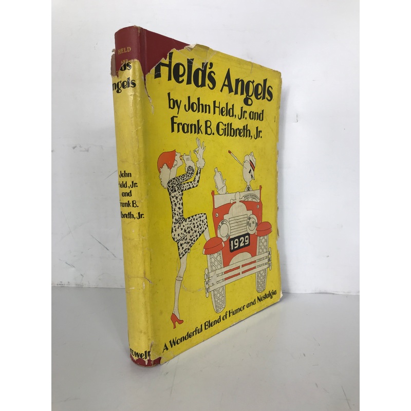 Held’s Angels John Held/Frank Gilbreth 1952 1st Ed HCDJ