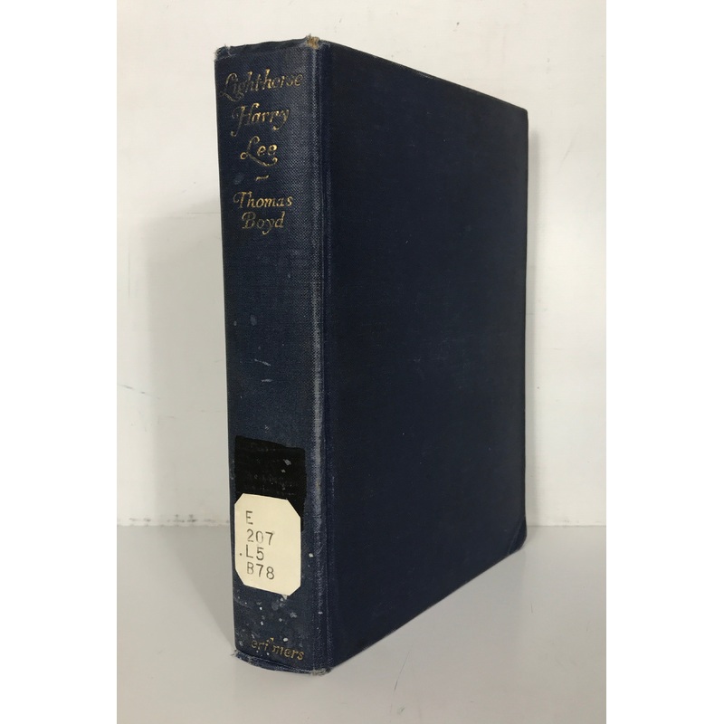 Light-Horse Harry Lee Thomas Boyd 1931 HC Ex-Library