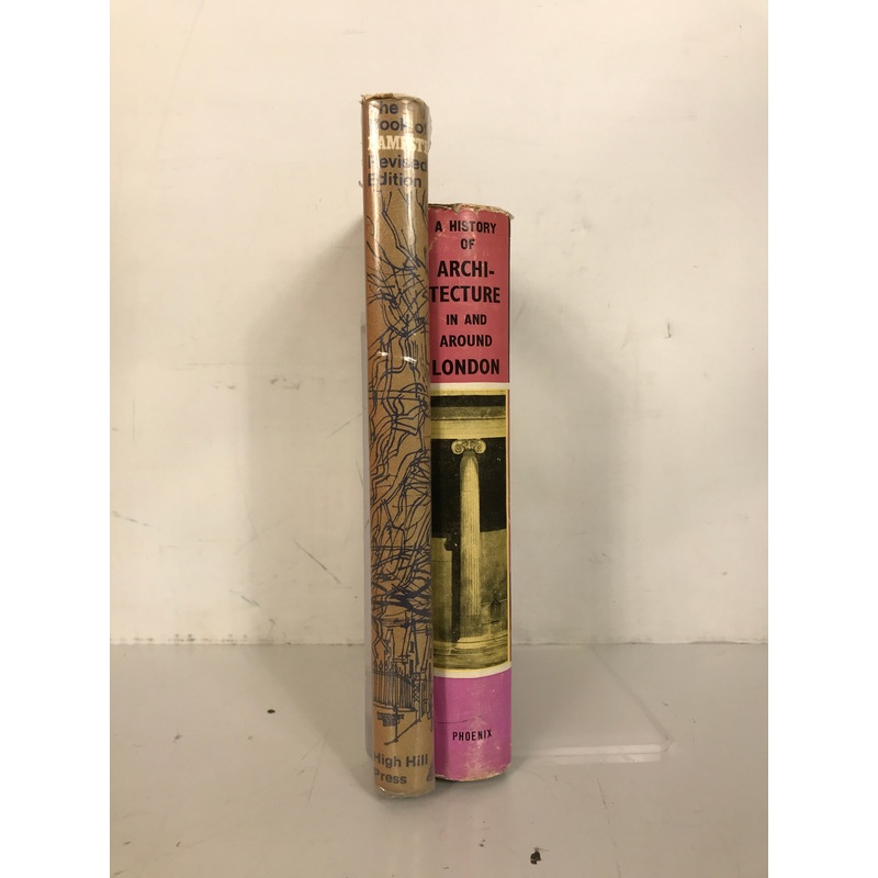 Lot of 2: History of Architecture London/Book of Hampstead 1962-68 HCDJ