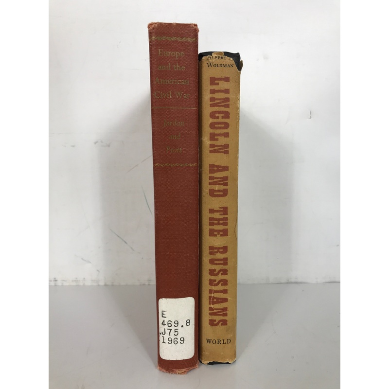 Lot of 2: Lincoln & the Russians/Europe & the American Civil War HC