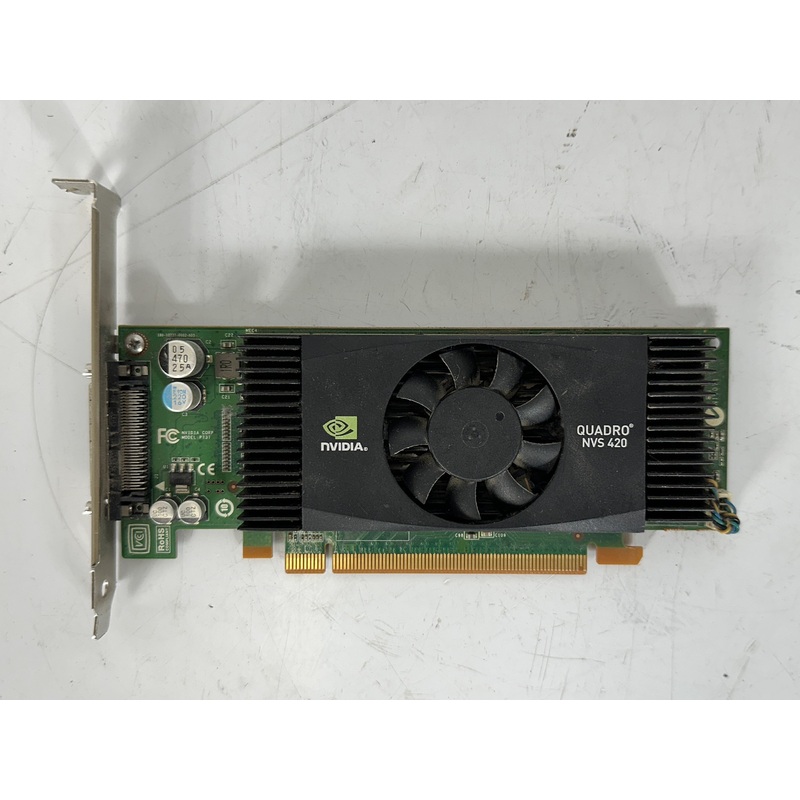 NVIDIA Quadro NVS420 256MB PCI-E Video Graphics Card