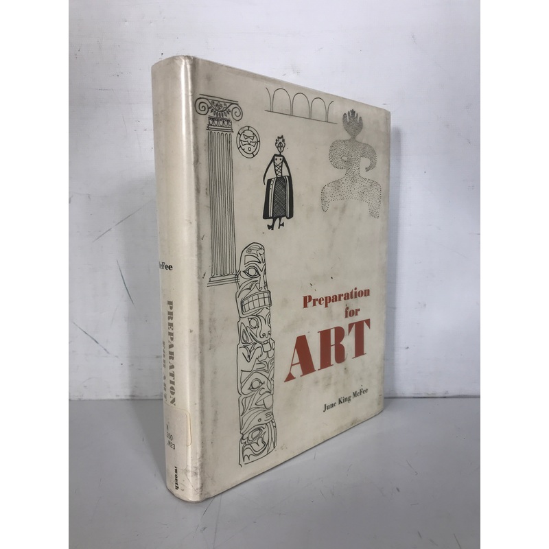Preparation for Art McFee 1961 Art Education HCDJ Ex-Library
