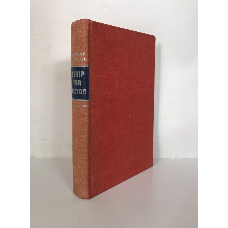 Strip for Action Lindsay/Crouse 1943 First Printing HC