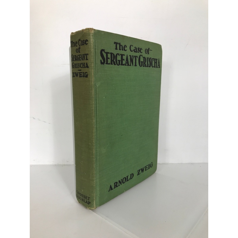 The Case of Sergeant Grischa Zweig 1929 w Ephemera & Poem Inscription HC