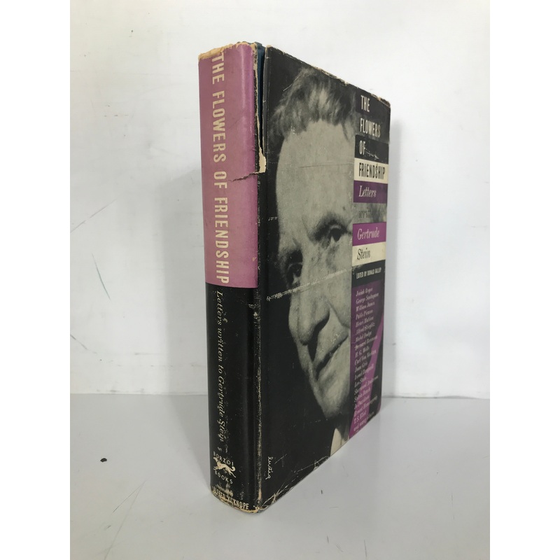 The Flowers of Friendship Letters to Gertrude Stein 1953 1st Ed HCDJ