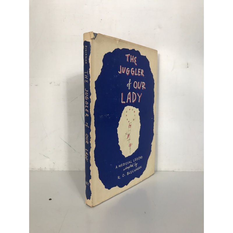 The Juggler of Our Lady Blechman 1953 1st Edition HC DJ