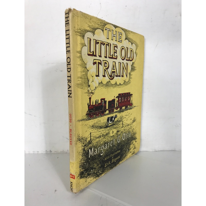 The Little Old Train by Margaret Otto 1960 HC Ex-Library