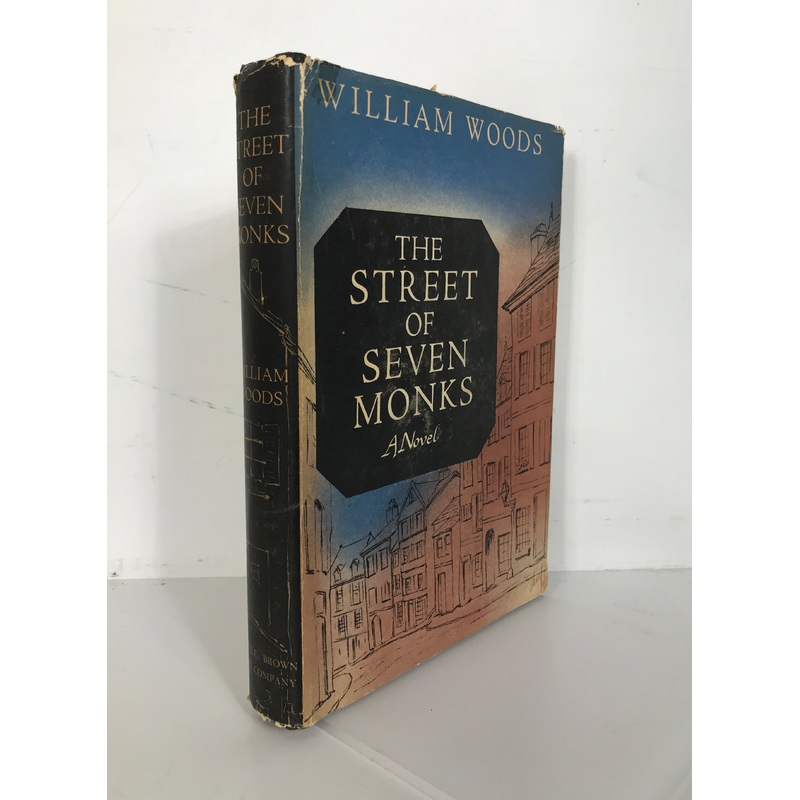 The Street of Seven Monks William Woods 1948 1st Ed HC DJ