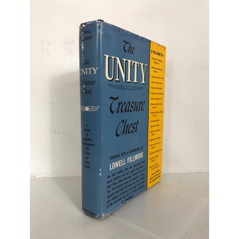 The Unity Treasure Chest Fillmore 1956 First Ed HCDJ Hawthorn Books