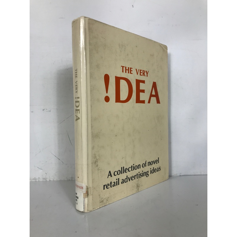 The Very Idea Retail Advertising Ideas Fochs 1971 HC Ex-Library