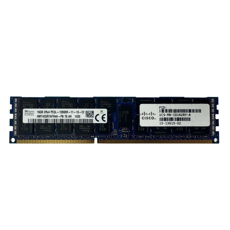 16GB 2Rx4 PC3L-12800R DDR3 1600MHz Server Registered Memory