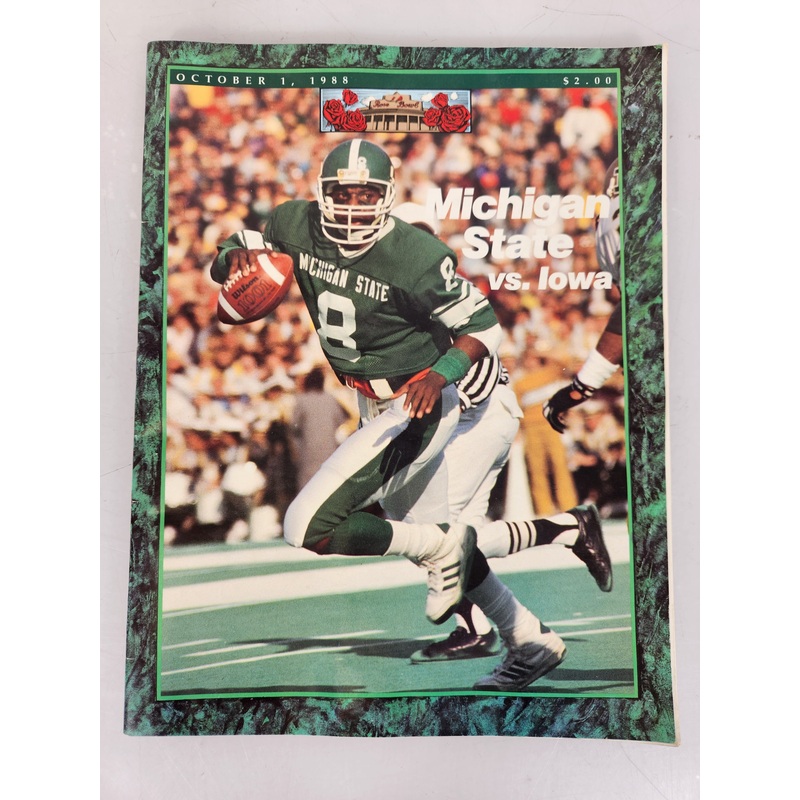 1988 Michigan State vs Iowa Football Program
