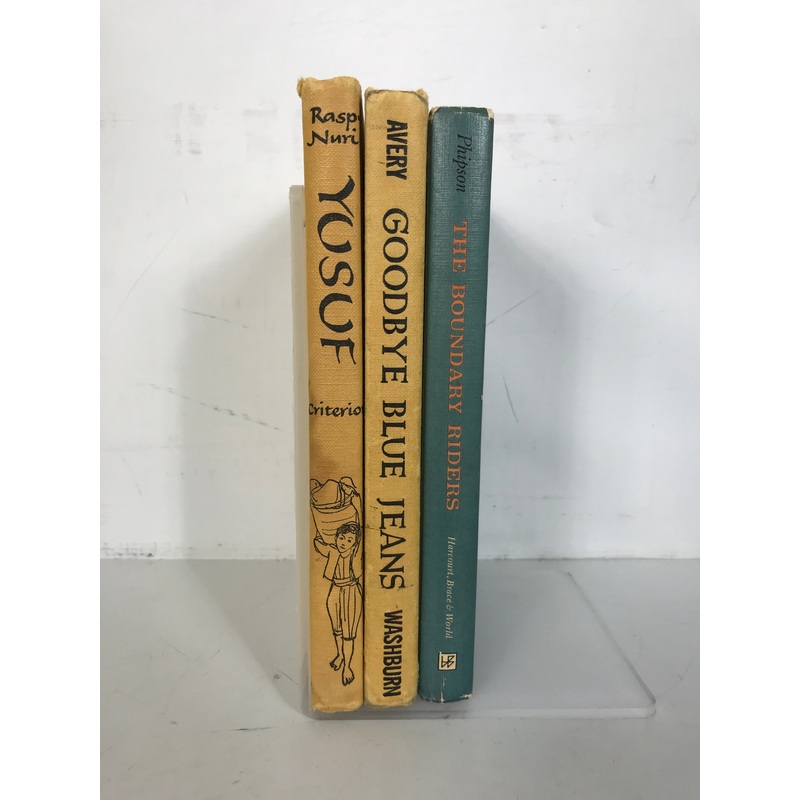 3 Vols J Fiction: The Boundary Riders/Yusuf Boy of Cyprus/Goodbye Blue Jeans HC