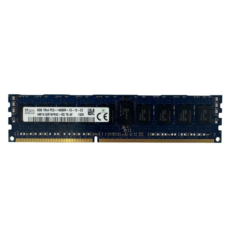 8GB 2Rx4 PC3-12800R-11-11-E2 DDR3 1600MHz Server Registered Memory