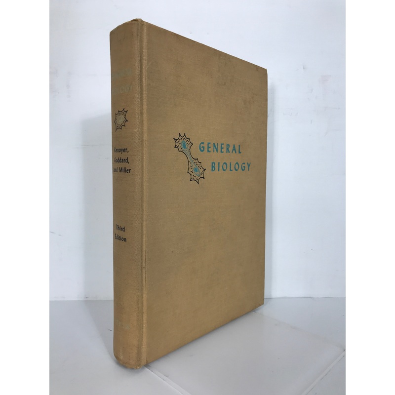 General Biology Kenoyer/Goddard/Miller 1953 Vintage Textbook