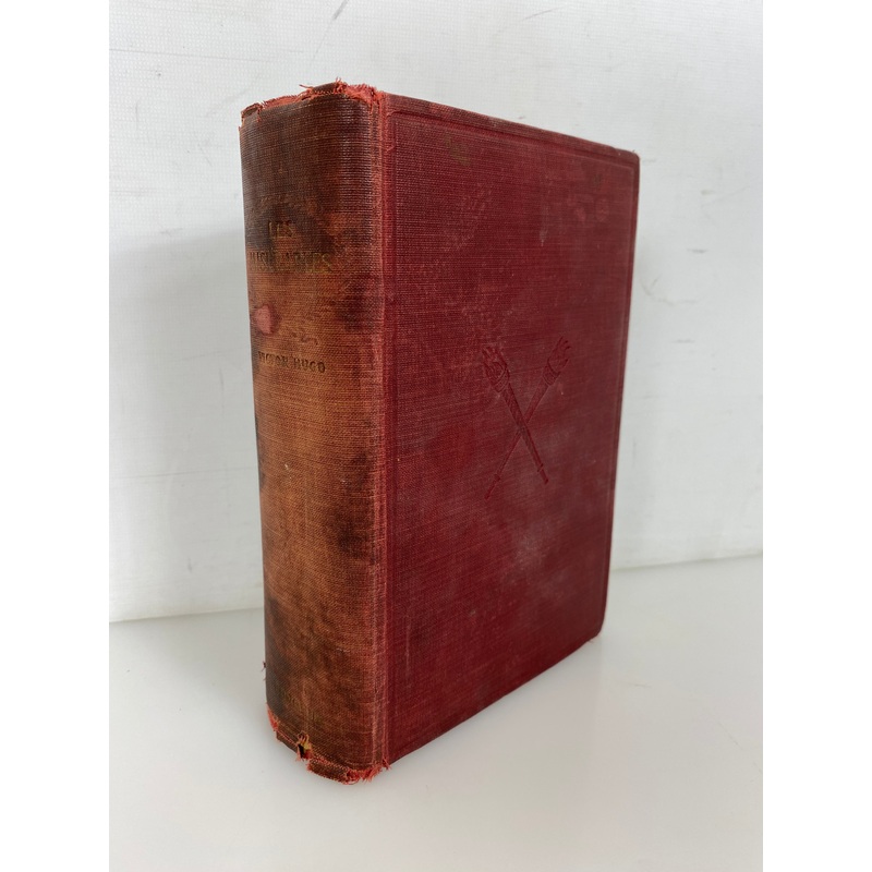 Les Miserables Victor Hugo Complete in One Volume Antique M.A. Donohue HC