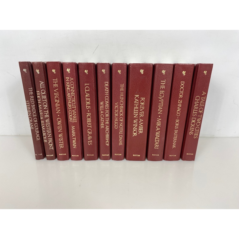 Lot of 11 The Greatest Historical Novels incl Dickens/Cather/Pasternak HC