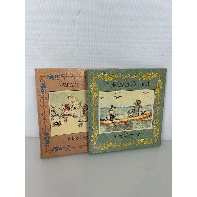Lot of 2 Alice Goyder Holiday in Catland/Party in Catland  1978