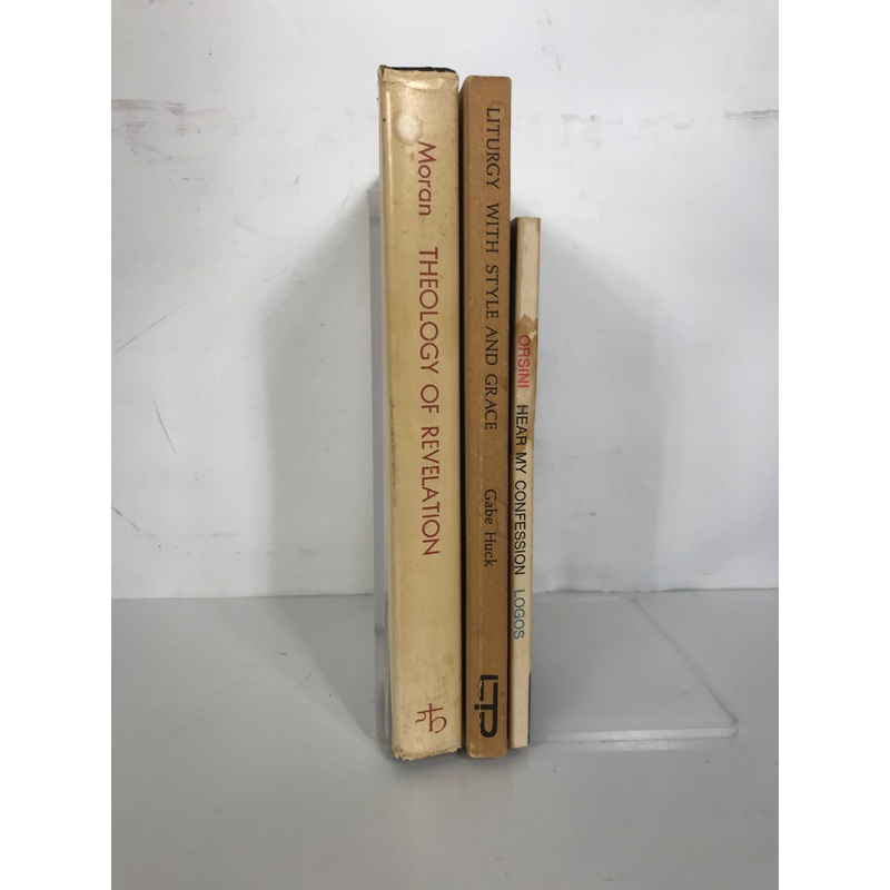 Lot of 3: Theology/Liturgy/Confession for Ministers 1966-1978