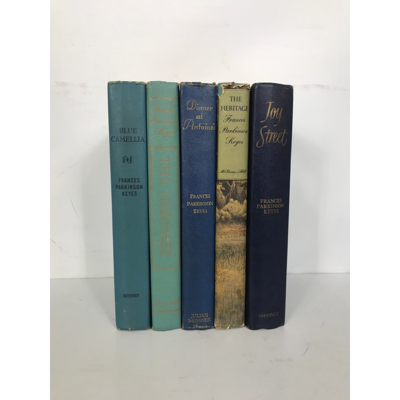 Lot of 5 Frances Parkinson Keyes Vintage Fiction 1948-68 HC