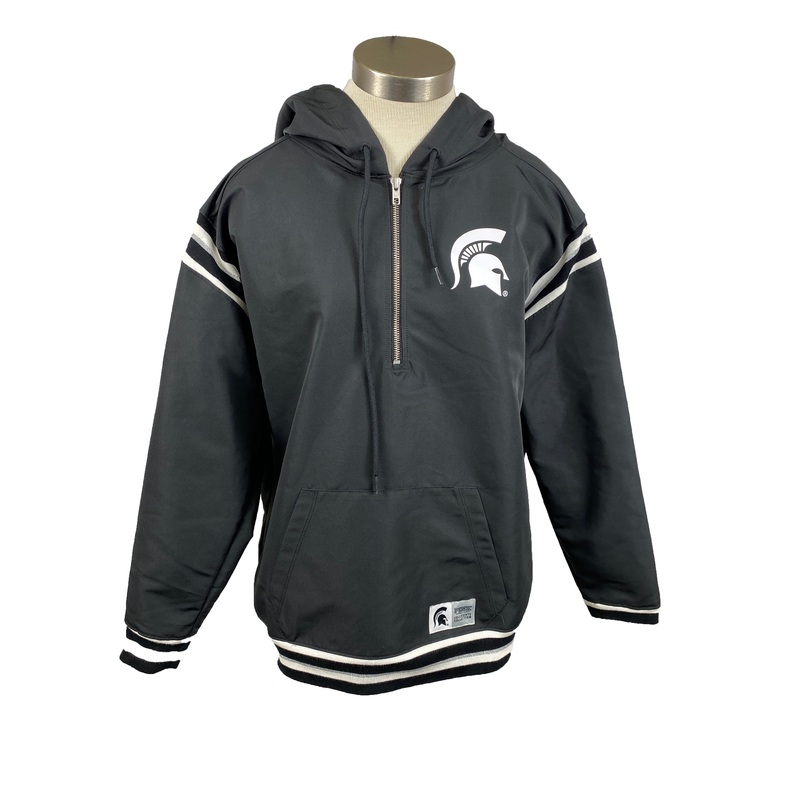 PINK Black Michigan State Windbreaker Women’s Size S
