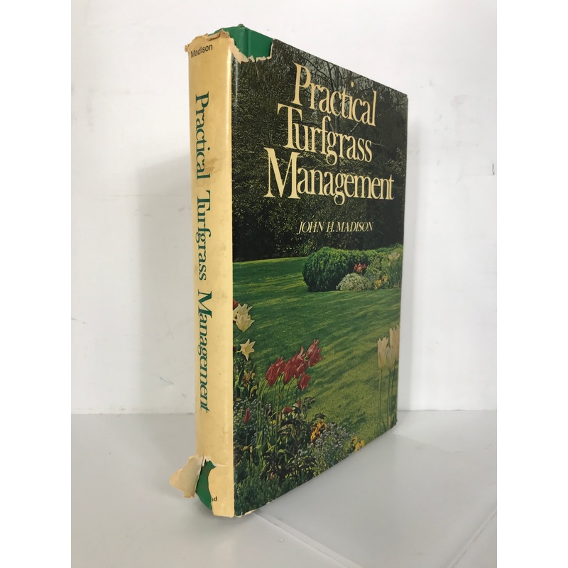 Practical Turfgrass Management John Madison 1971 HC DJ
