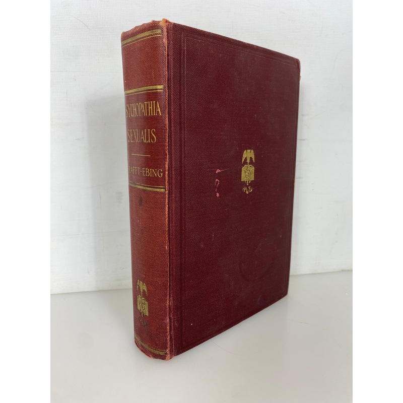 Psychopathia Sexualis by Krafft-Ebing 1922 Revised Ed Antique HC