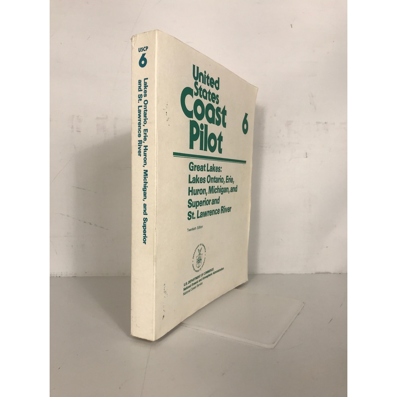 United States Coast Pilot Great Lakes 20th Edition 1990 SC