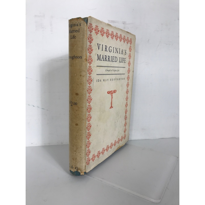 Virginia’s Married Life Ida May Broughton Rare 1936 HCDJ