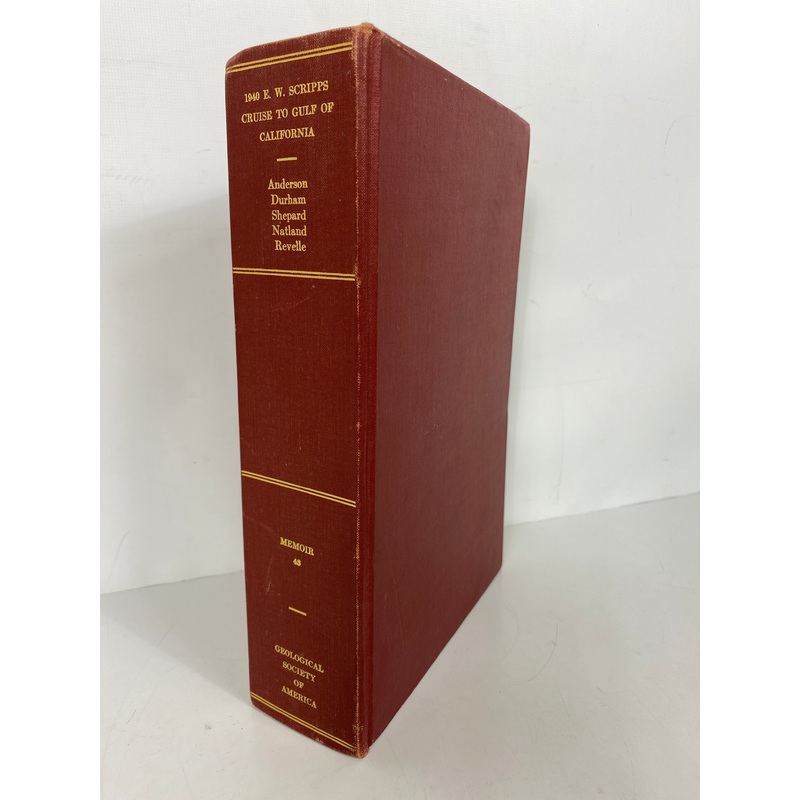 1940 E.W. Scripps Cruise to the Gulf of CA w Maps HC