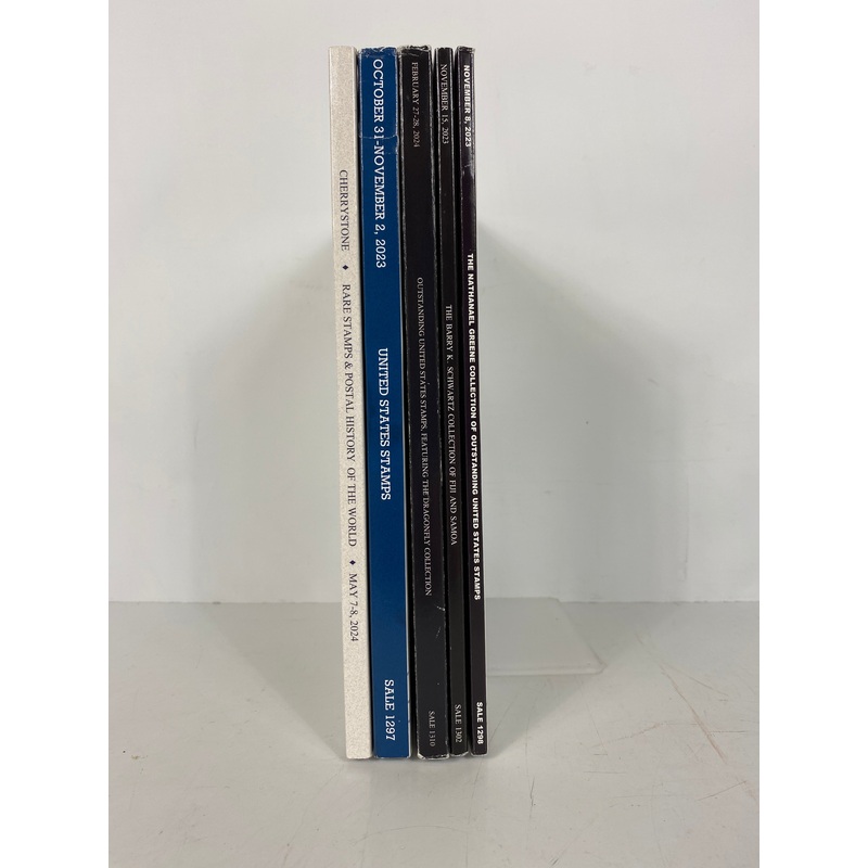 5 Vol 2023-24 Robert Siegel /Cherrystone Auction Catalogs