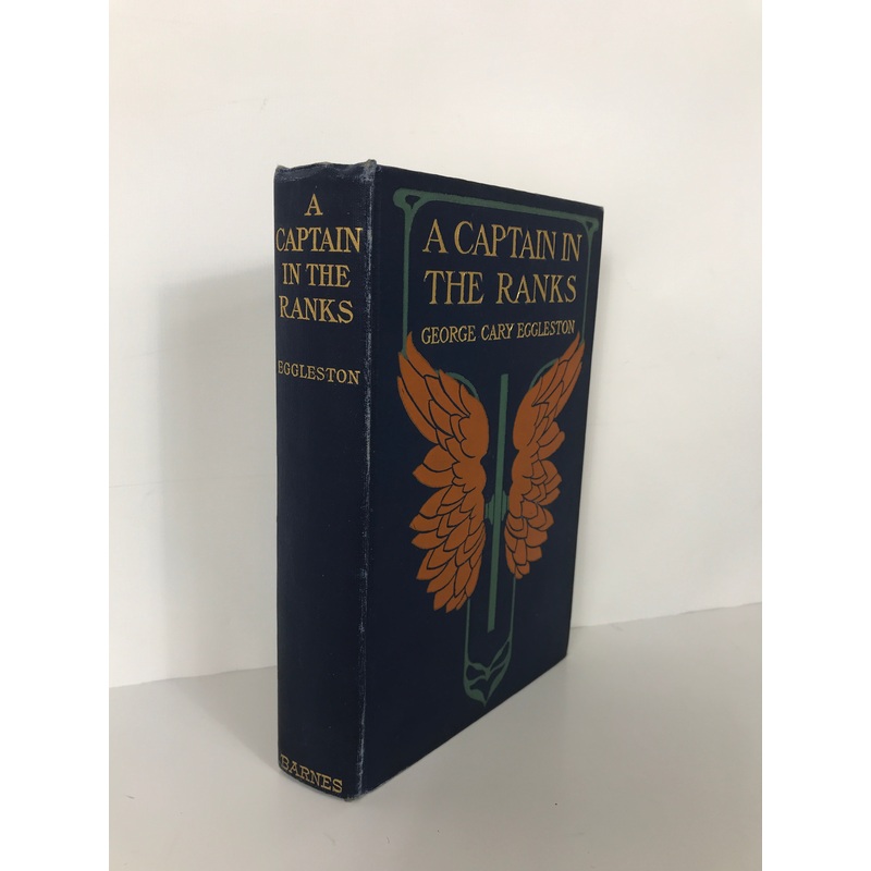 A Captain in the Ranks by Eggleston 1904 Antique HC