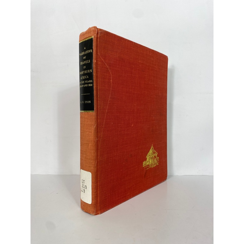 A Narrative of Travels in Northern Africa G.F. Lyon 1966 Ex-Library HC
