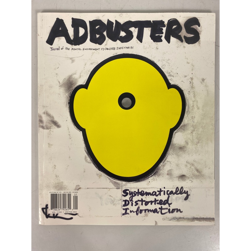 Adbusters Journal of the Mental Environment Jan/Feb 2004