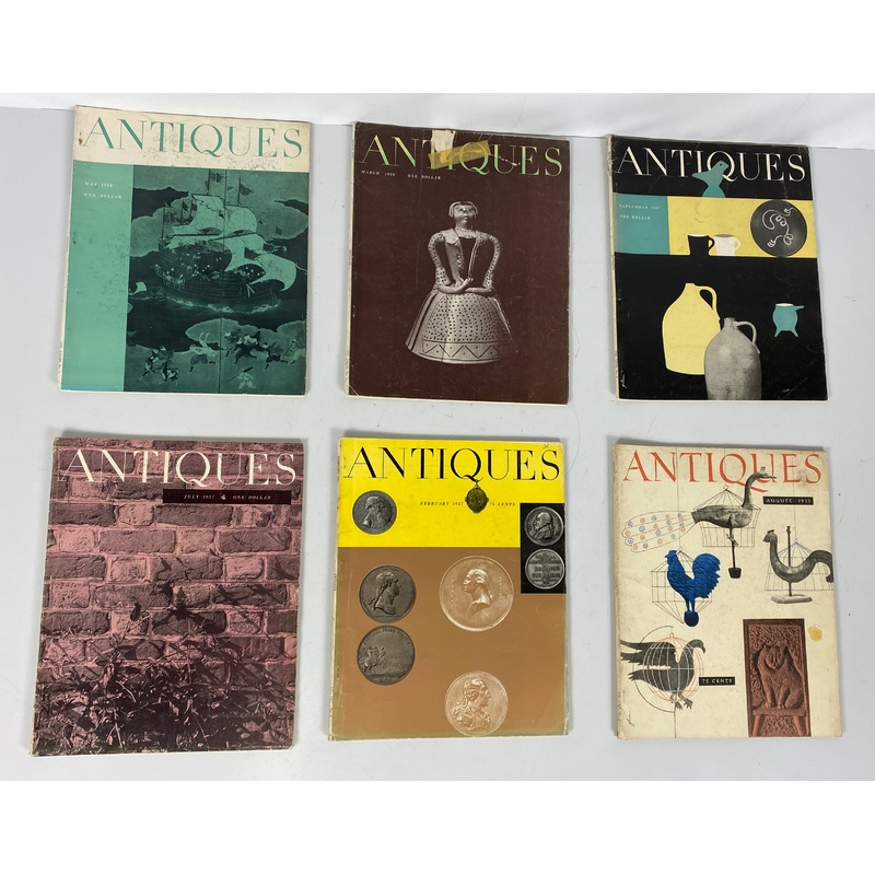 Antiques the Magazine Lot of 14 1953-1959