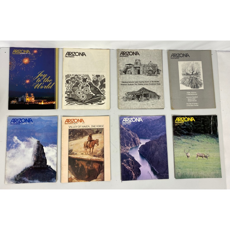 Arizona Highways Magazine Lot of 12 Full Year 1983