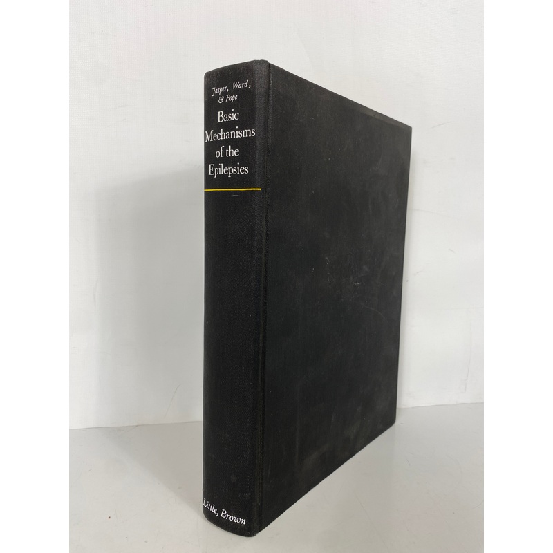 Basic Mechanisms of the Epilepsies Jasper/Ward/Pope 1969 1st Ed HC
