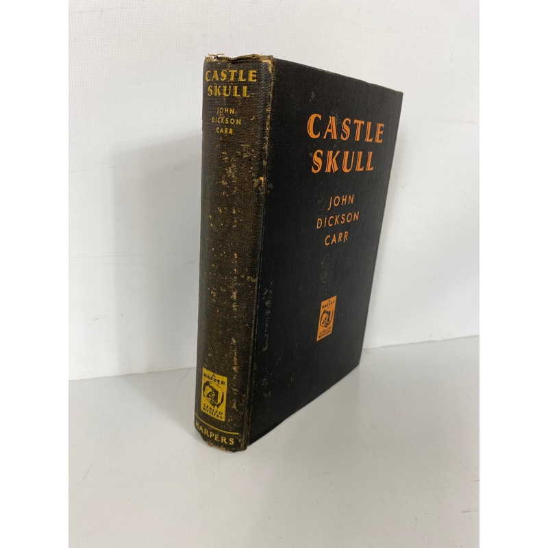 Castle Skull John Dickson Carr 1931 First Edition HC Harper Sealed Mystery