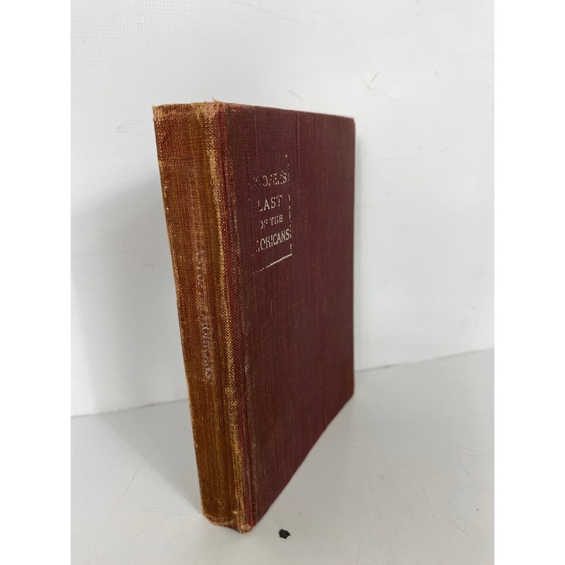 Cooper’s Last of the Mohicans 1906 Macmillan Company Antique HC