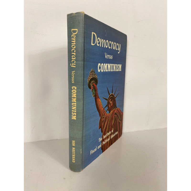 Democracy Versus Communism vs Colegrove 1957 Vintage Textbook HC