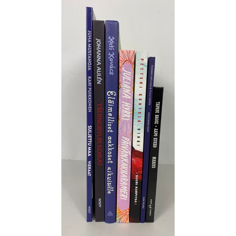 Finnish Language Graphic Novels Lot of 7