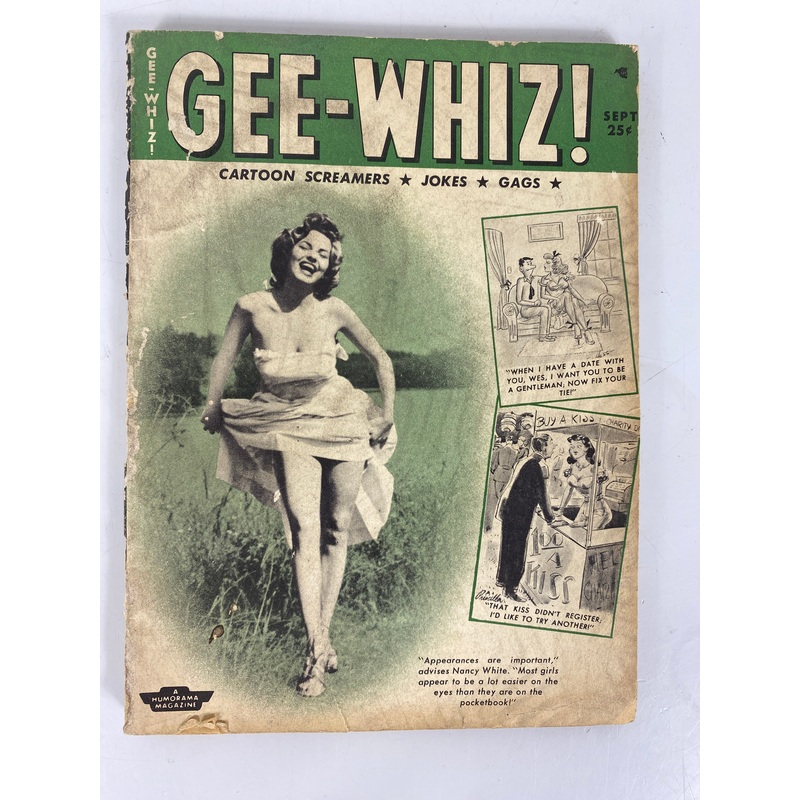Gee-Whiz Humor Magazine Vo. 1 No. 1 Sept 1955