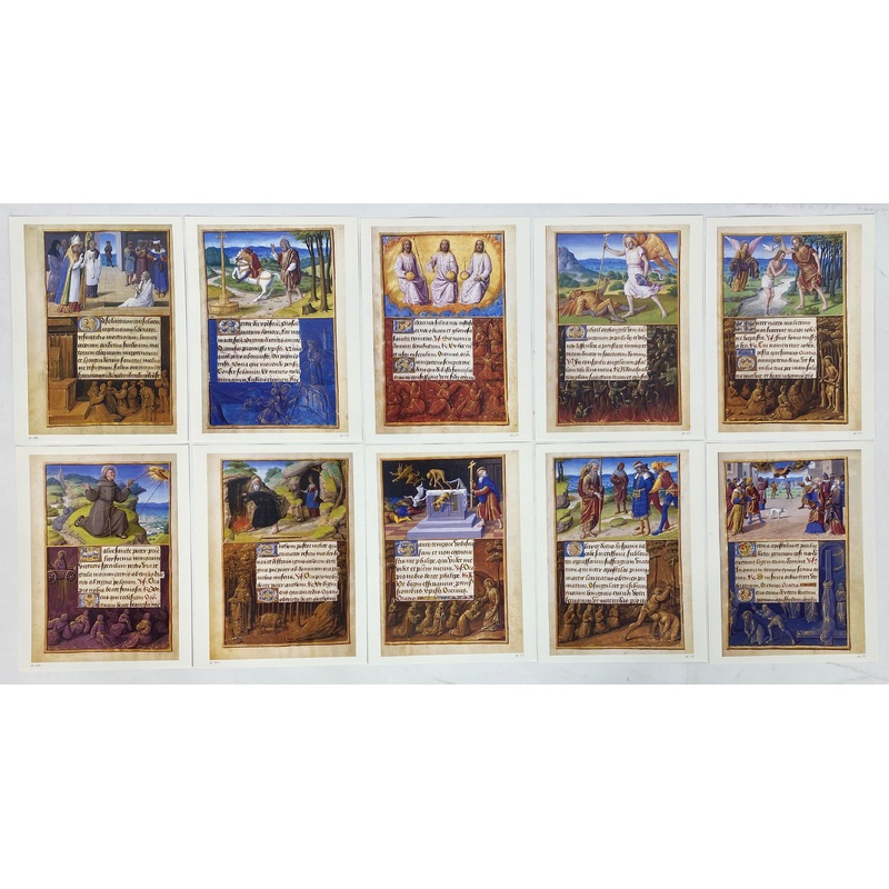 Illustrations from The Hours of Henry VIII