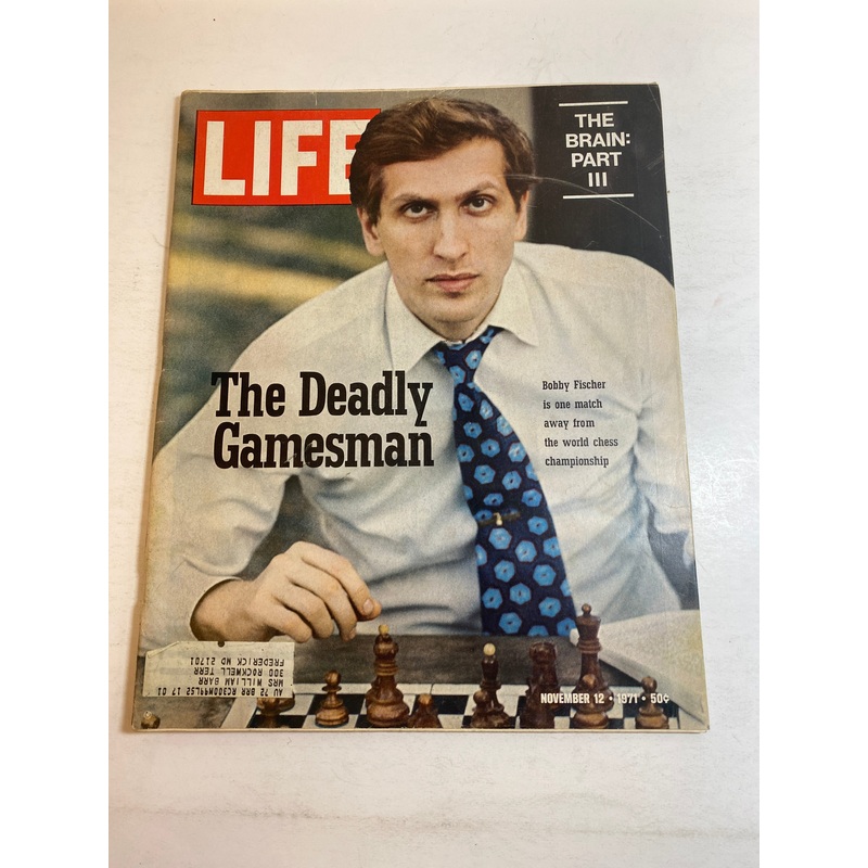 Life Magazine November 12, 1971 Bobby Fischer