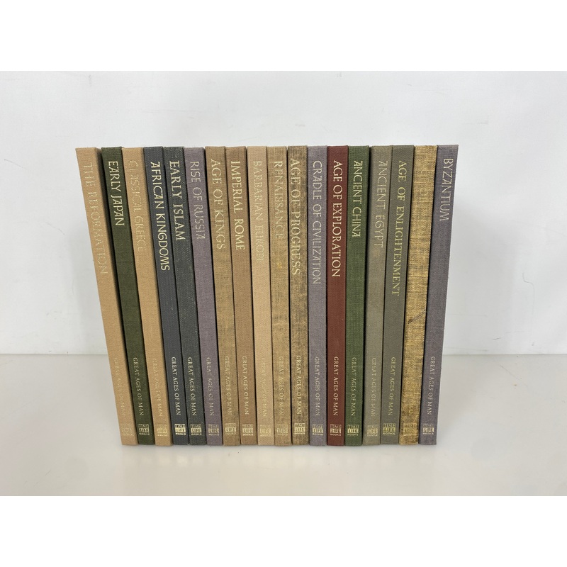 Lot of 18 Time Life Books Great Ages of Man 1965-1980 Vintage HC