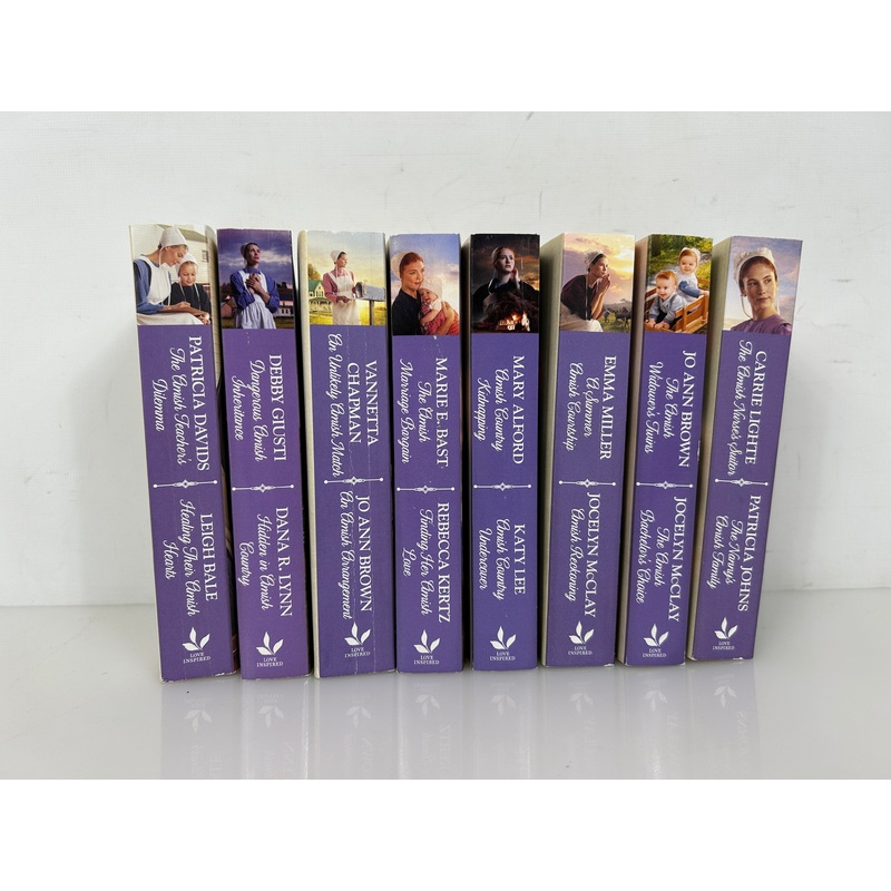 Lot of 8 Love Inspired 2-in-1 Inspired Romance PB