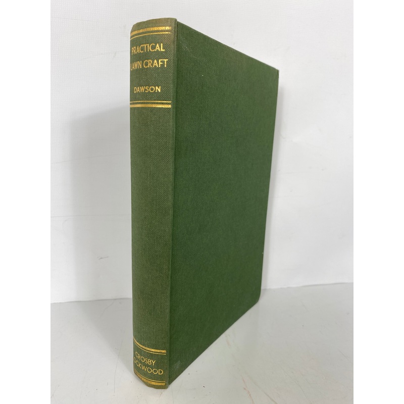 Practical Lawn Craft & Mgmt of Sports Turf Dawson 1954 4th Ed HC