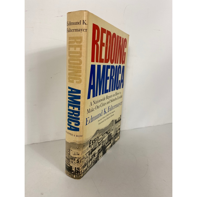 Redoing America Make Our Cities/Suburbs Livable by Faltermayer 1968 HC DJ